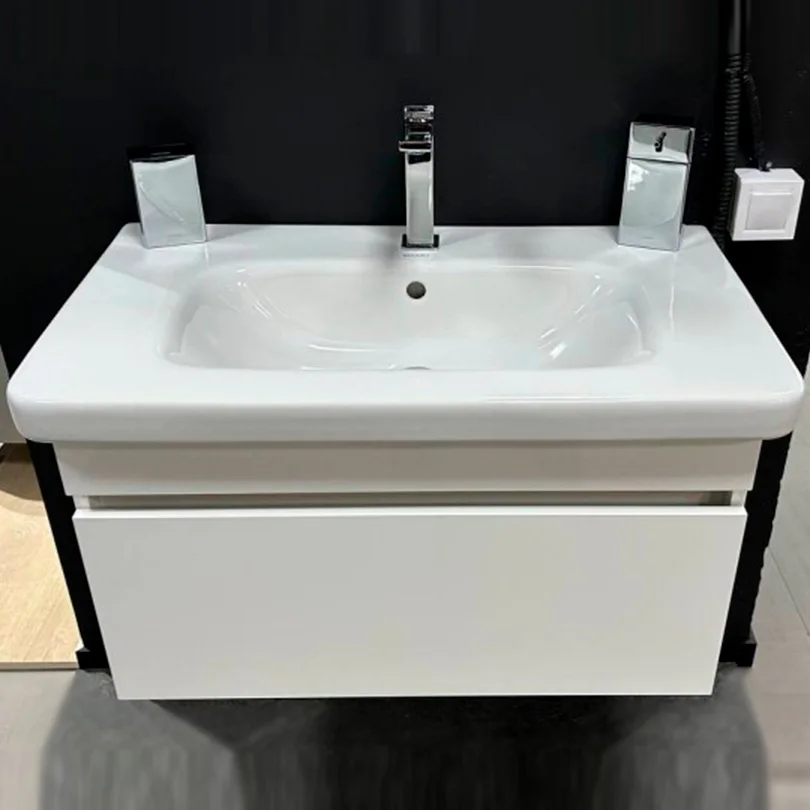 Комплект мебели Duravit DuraStyle 800 мм, белый глянец, с экспозиции салона (D DS006102222) - Фото 3